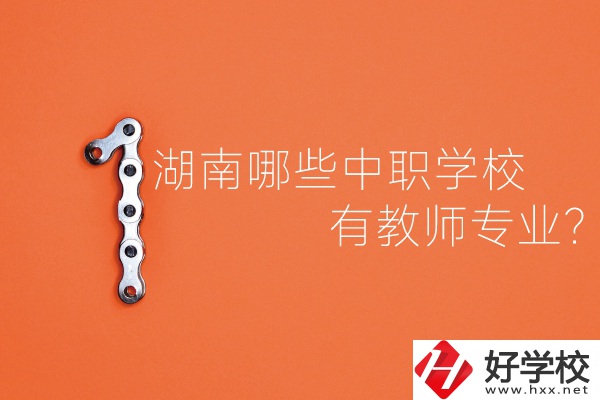 湖南哪些中職學(xué)校有教師專業(yè)？
