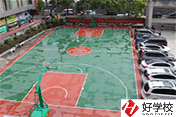 龍山縣技工學(xué)?；@球場(chǎng)