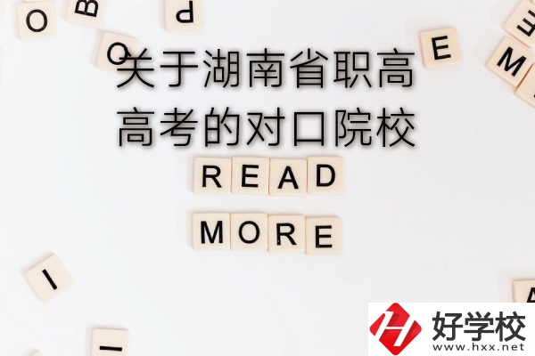 湖南省職高高考的對口院校有哪些？