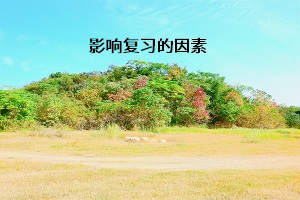 影響復習的因素